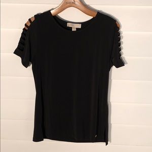 Michael Kors short sleeve stretch top